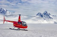 Helicopter Glacier & Dog Sledding Adventure Tour