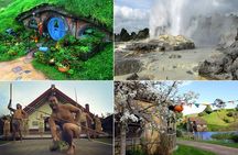 Auckland to Hobbiton Movie Set and Rotorua's Geothermal Valley