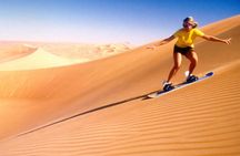 Private Morning Desert Dune Bashing, Sandboardin, Camel Riding
