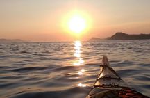 Sunset Kayaking from Lopud island