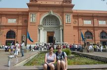 Private Full Day Tour Cairo museum and Giza pyramids from Hurghada by plane