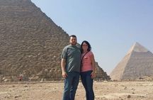 8-hours tour Giza pyramids,Egyptian museum From Cairo Giza hotels