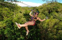 Buena Vista Combo Tour: Ziplining and Hot Springs from Guanacaste