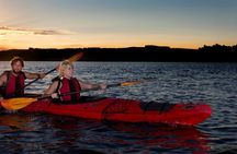 Lake Rotoiti Evening Kayak Tour including Hot Springs, Glowworm Caves and BBQ Dinner