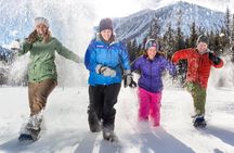 Snowshoeing Tour to the Paint Pots