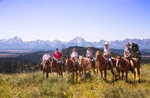 Horseback Riding with Grand Teton Views in Jackson Hole