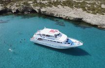Surf and Turf Full Day Jeep & Boat Combination Tour from Paphos