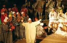 Moroccan Dinner Show Fantasia Chez Ali in Marrakech.