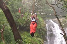 Mega Zipline Tour over 11 Waterfalls from Guanacaste