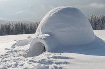 Building a Snow Igloo in Rovaniemi