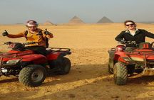 Quad bike adventure tour around the Pyramids and Sphinx