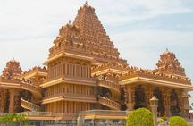 Private Spiritual Tour: Akshardham Temple, Lotus Temple & ISKCON in South Delhi 