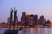 Night Sail in Boston Harbor