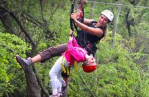 2-Hour 6 Zipline Tour at Coral Crater
