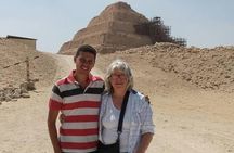 Private Tour Giza pyramids, Sakkara Pyramid, Memphis Old City, lunch, camel ride