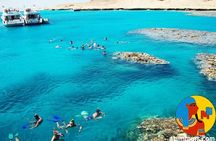 snorkeling in hurghada to orange or paradise island 