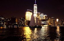 New York City Skyline Lights Sail