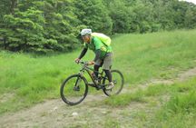 Nopporo Forest Mountain Bike Tour from Sapporo, presenting a retro Cycle cap