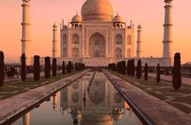 Taj Mahal & Agra Fort: Private Sunrise Tour from Delhi
