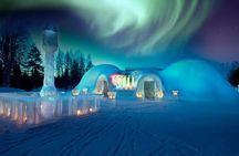 Arctic Snow Castle Visit with Lappish Dinner - Small Group Tour
