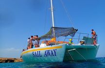 Full-Day Family Catamaran Cruise from Limassol with Lunch