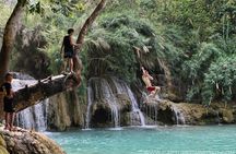 Pak Ou Caves and Kuang Si Fall Day Tour