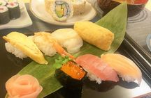 3-Hour Small-Group Sushi Making Class in Tokyo