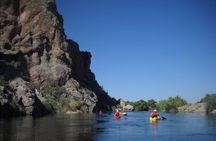 Kayaking on Saguaro Lake