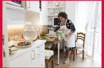 Dining experience at a local's home in Mirano with cooking demo