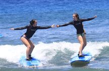 Group Surf Lesson at Ka'anapali Beach