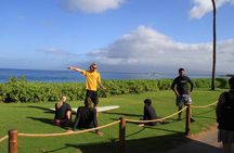 Group Surf Lesson at Ka'anapali Beach