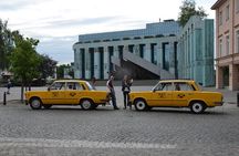 Private Historical Tour of Warsaw by a Retro Fiat with Pickup