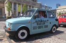 Retro Fiat Self-Drive Tour in Warsaw