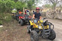 Progreso Misnebalam Ghost Town ATV excursion and Break at Silcer Beach Club