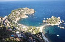 Taormina, Castelmola, Giardini Naxos, Isolabella (max 10 pax)