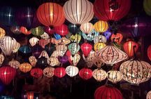 Hoi An Night Market with Hoi an walking Tour , Colourful Lanterns, Boat Ride 