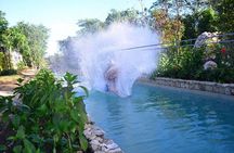 Zipline Mega Splash at Bavaro Adventure Park