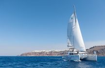 Premium Santorini Private Day Tour Elba 45, BBQ, drinks, transfer