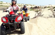2h quad bike on the beach and in the dunes