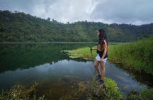 Hiking to Hule Volcanic Lagoon