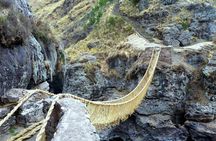 Queswachaca the Last Inca Bridge and 4 Lagoons Tour with Picnic