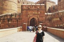 Skip-the-Line: Agra Fort Entrance Ticket with Guided Tour