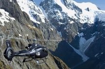 Milford Sound and the Glaciers Helicopter Tour including Landing from Queenstown