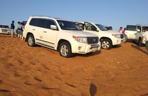 Red Dunes Dubai Desert Safari with Live show, Sandboarding & BBQ