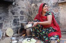 Local Farm and Village Visit with an Authentic Rajasthani Vegetarian Meal
