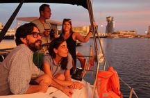 Barcelona Unique Sunset Sailing Experience with Tapas & Open Bar