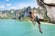 Beginner's Half-Day Rock Climbing Tours at Railay Beach Krabi
