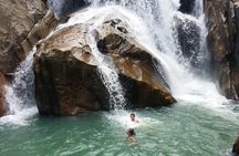 Private Guided Tour Hiking At Ba Ho Waterfall Jumping Cliff Included Lunch