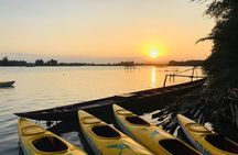 Sunset Paddle and Lantern Town