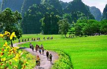 Full day Hoa Lu - Tam Coc sampan boat and countryside biking trip